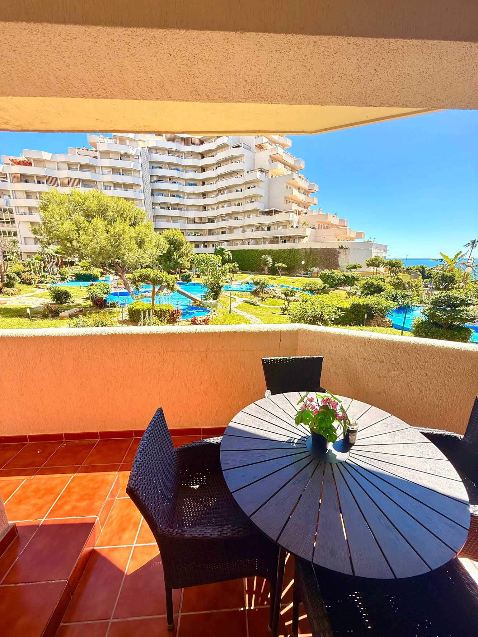  in Benalmádena - Lovely Sea and Garden View Apartment Benalbeach