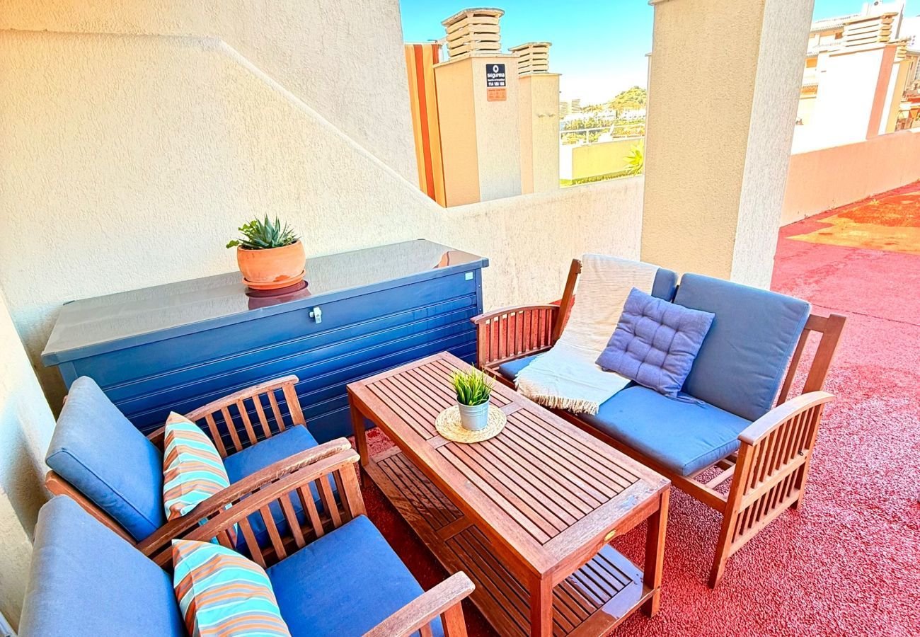 Apartment in Benalmádena - Apartment Large Terrace Sea & Mountain Benalbeach