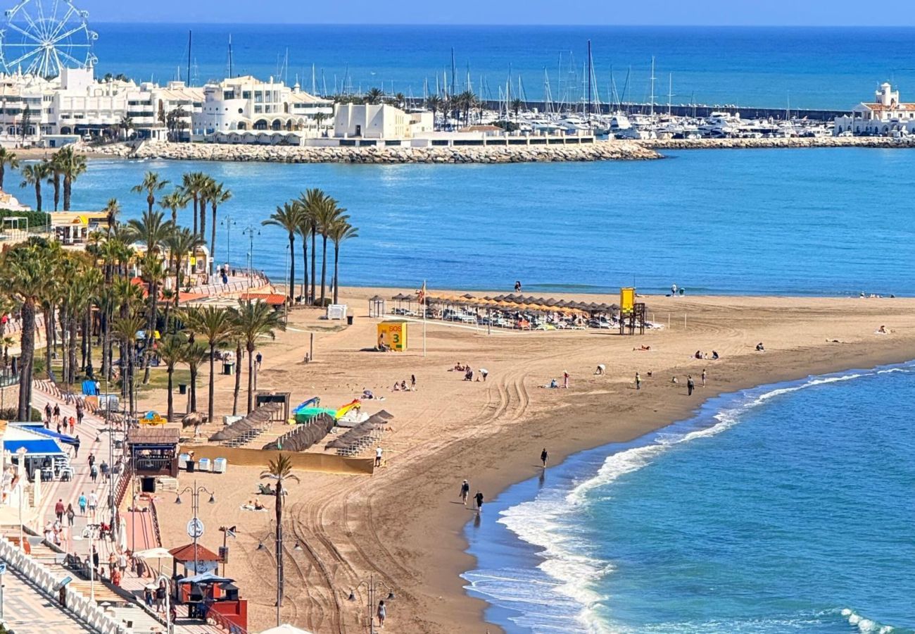Apartment in Benalmádena - Apartment Front Sea View & Terrace BenalBeach